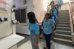 Biometric attendance system ensuring student safety at Trueteachers IIT JEE and NEET coaching Nashik