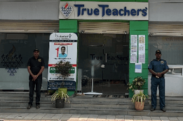 Secure campus with CCTV and trained staff at Trueteachers IIT JEE and NEET coaching institute Nashik