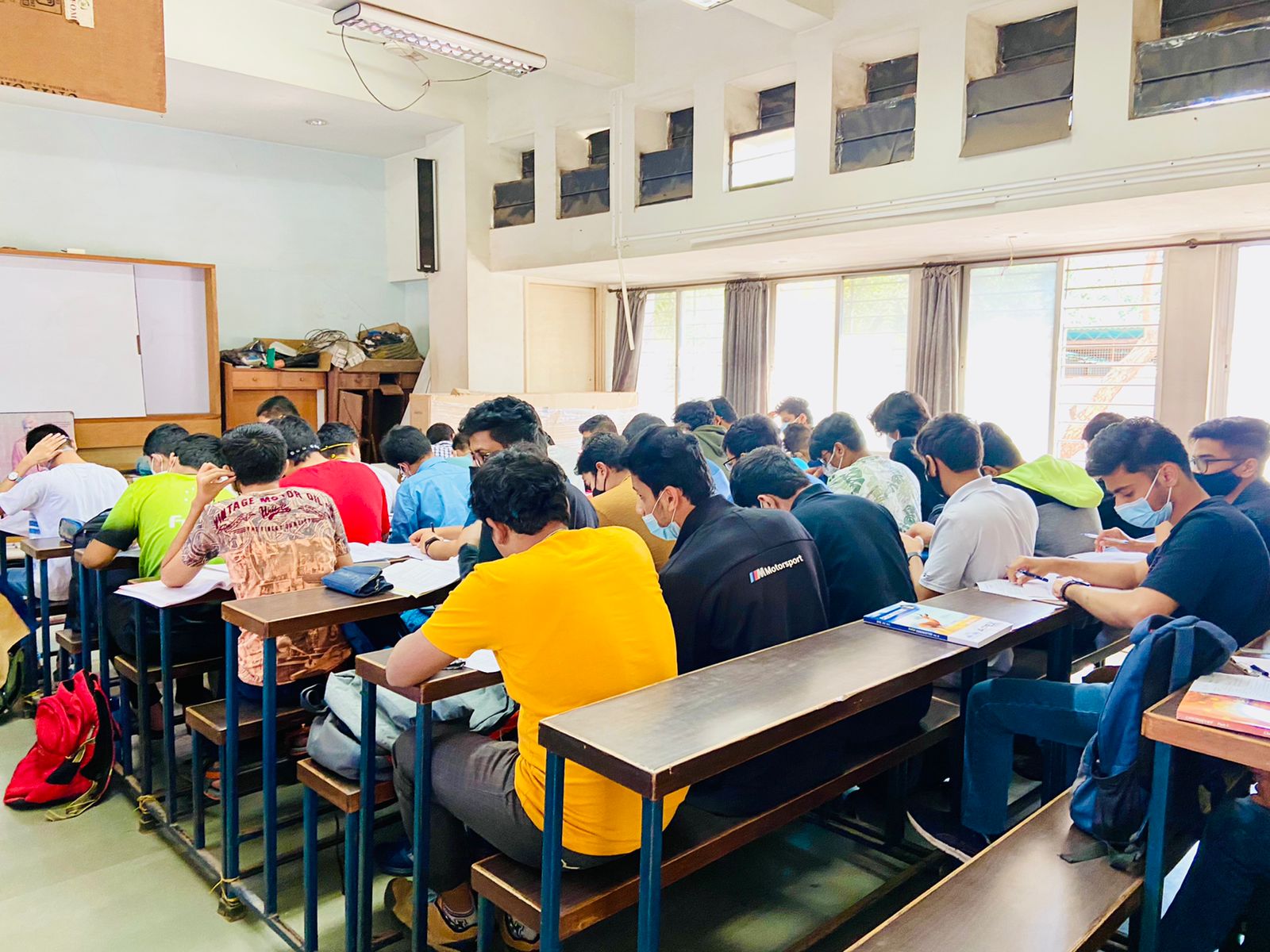 Modern classroom setup with teaching aids at True Teachers