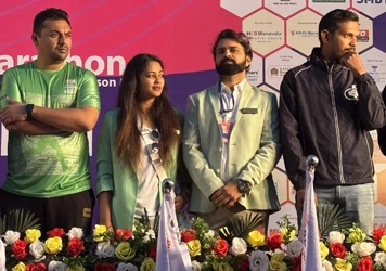 Students from True Teachers taking part in Lokmat Marathon with enthusiasm
