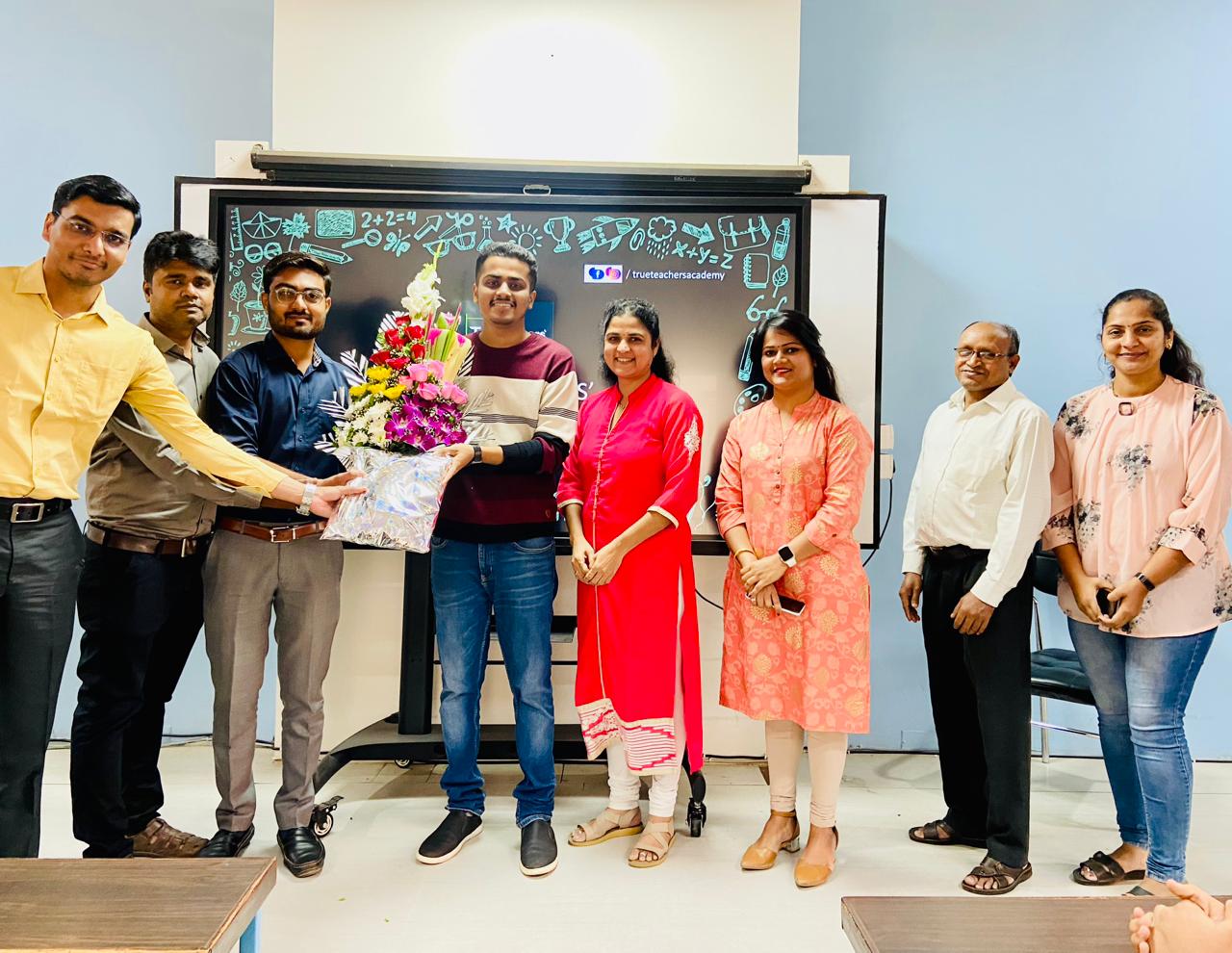 Student motivation program and guidance session at True Teachers