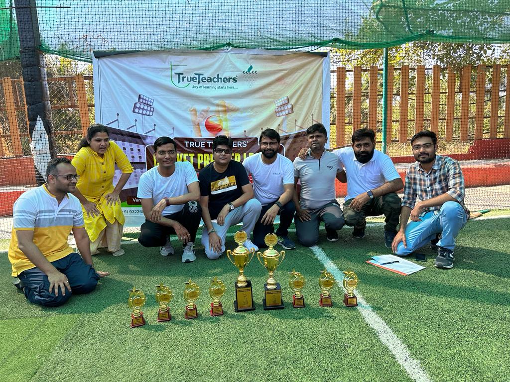 Students participating enthusiastically in True Teachers Cricket Premier League