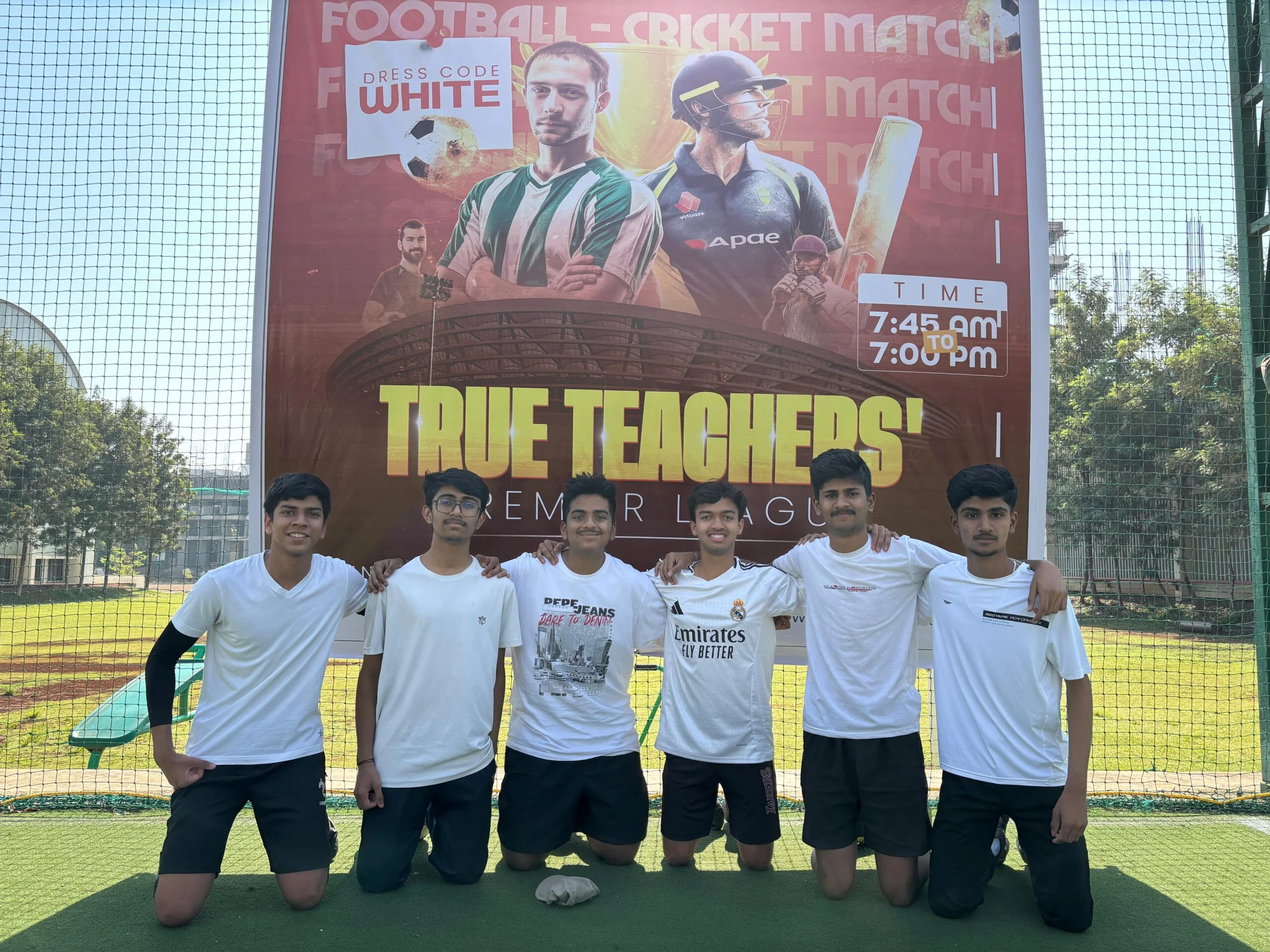 Intercollege cricket tournament organized by True Teachers Institute