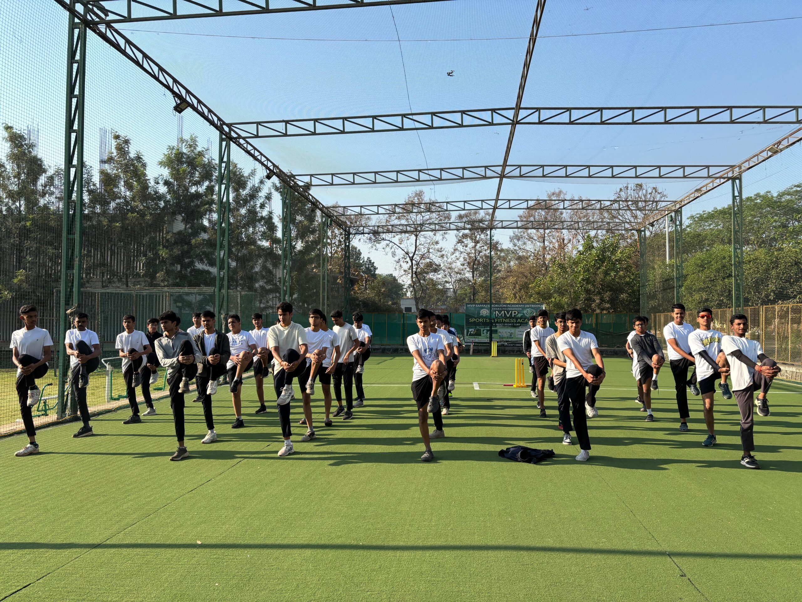 Ground activity and student participation during True Teachers Premier League