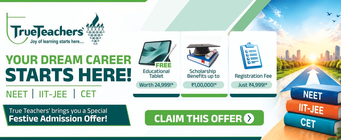 Early Admission Offer 2026 for IIT-JEE, NEET and MHT-CET Coaching in Nashik