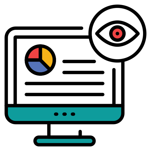 Continuous monitoring and progress tracking icon for True Teachers Institute