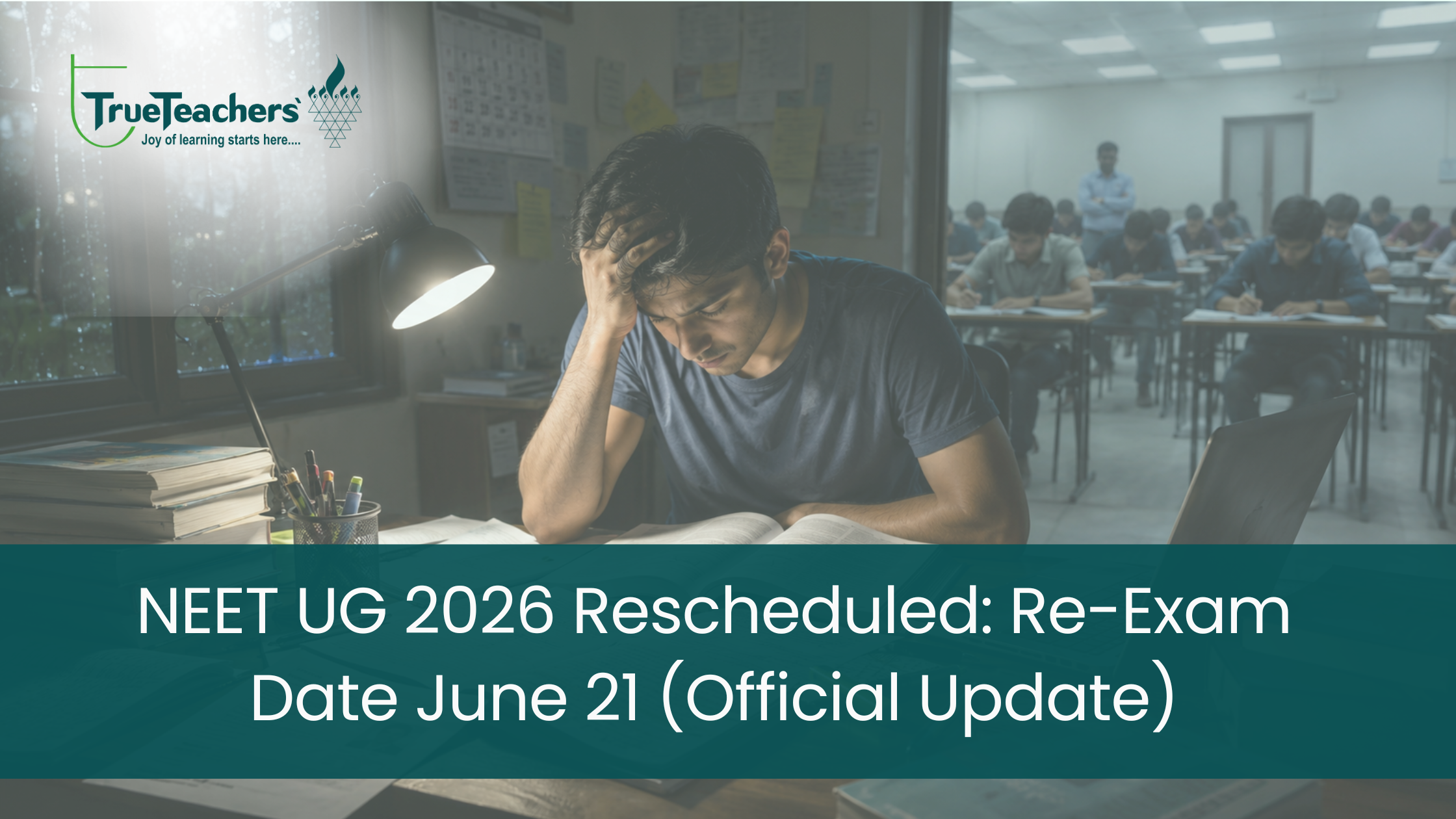 NEET UG 2026 Rescheduled: Re-Exam Date June 21 (Official Update)